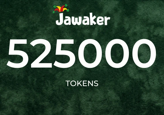 Jawaker - 525000 Token Direct Top-Up - GLOBAL